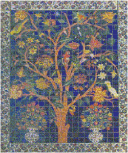 Mosaic multicultural Tree Artwork